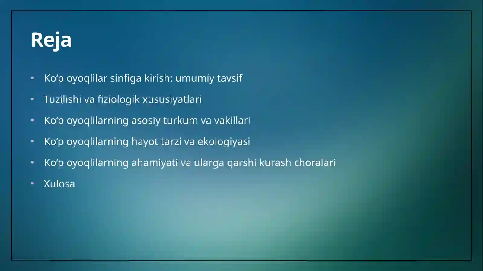 Ko‘poyoqlilarsinfitavsifivaasosiyvakillari 2