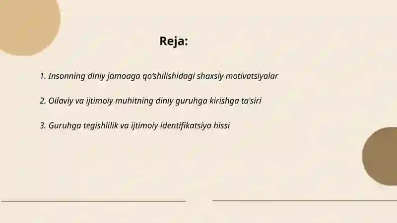 Insoninng diniy jamoaga qoshilishi va uning psixologik tomonlari 2