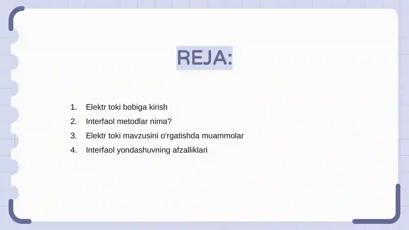 Elektr toki bobini o‘qitishda interfaol metodlar 2