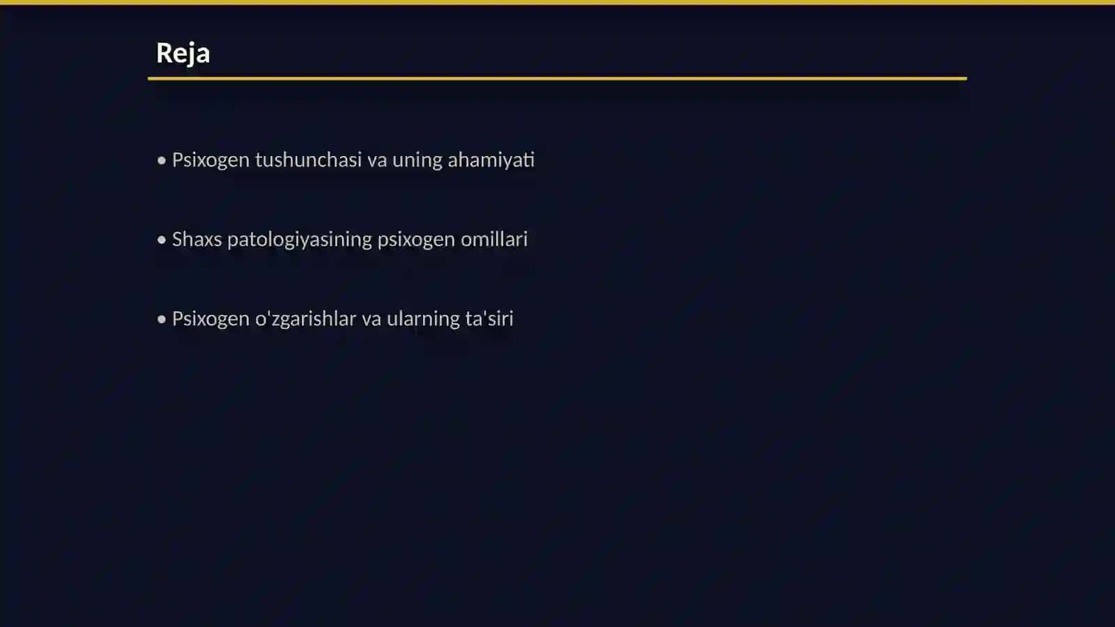 Shaxs patologiyasi psixogenlar 2