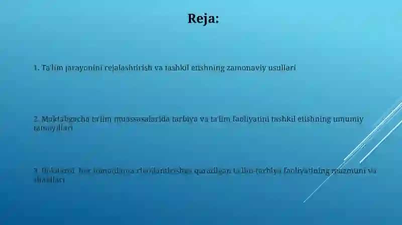 Maktabgacha ta'lim tashkilotida ta'lim-tarbiyaviy faoliyatni to'g'ri tashkil etish 2