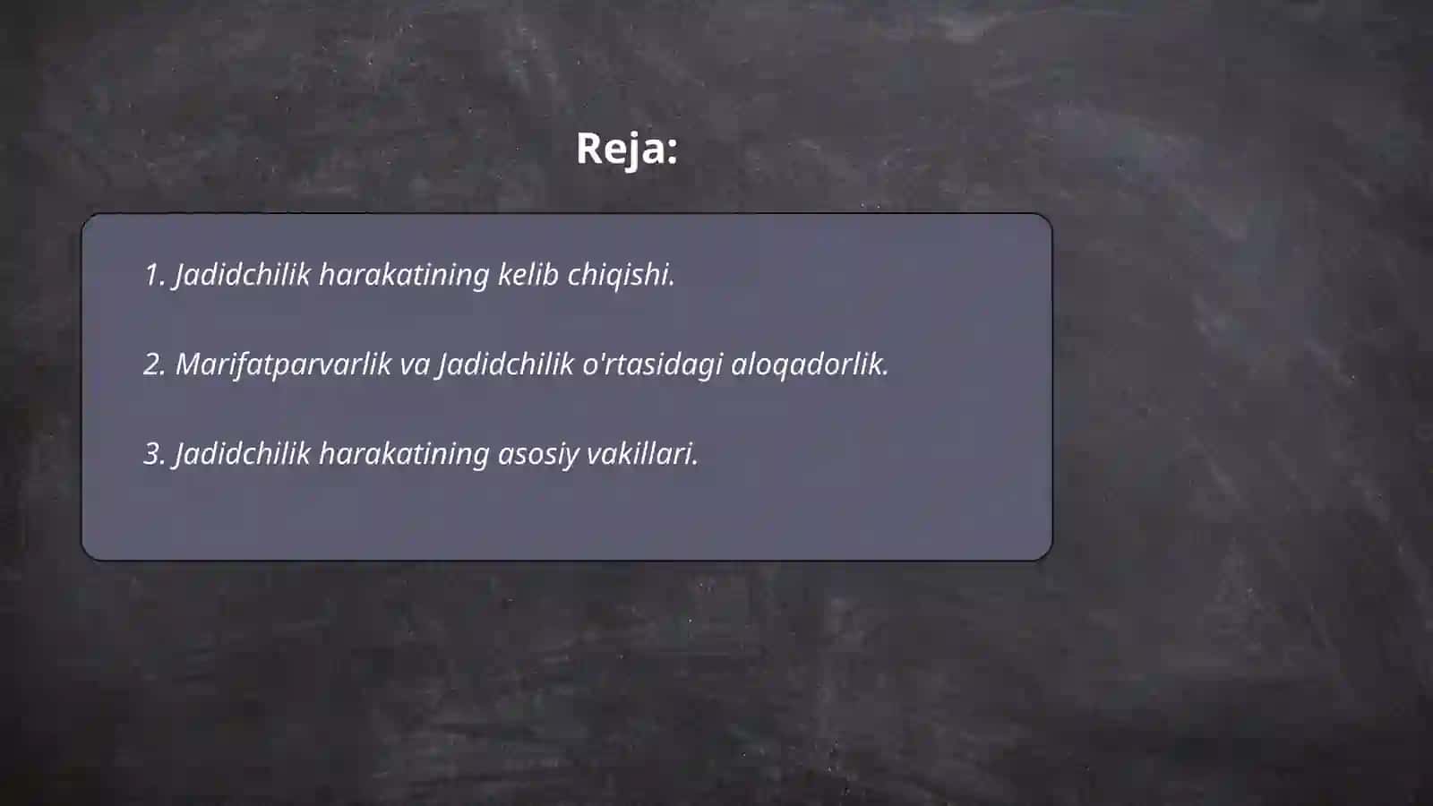 Jadid marifatparvarlarining olka ijtimoiy-manaviy hayotida tutgan orni 2