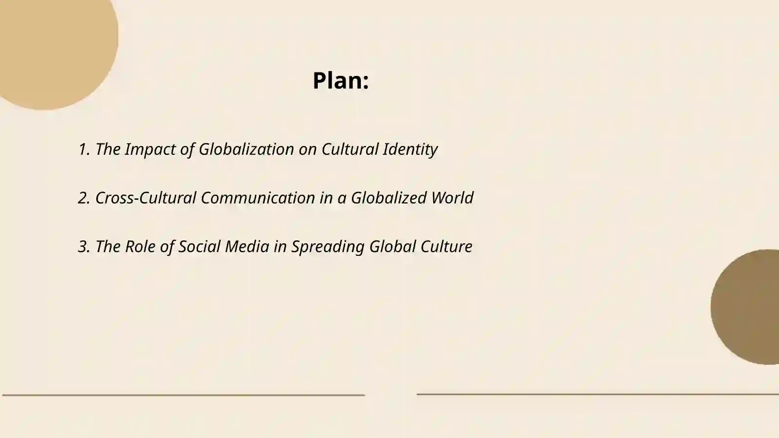 Global Culture 2