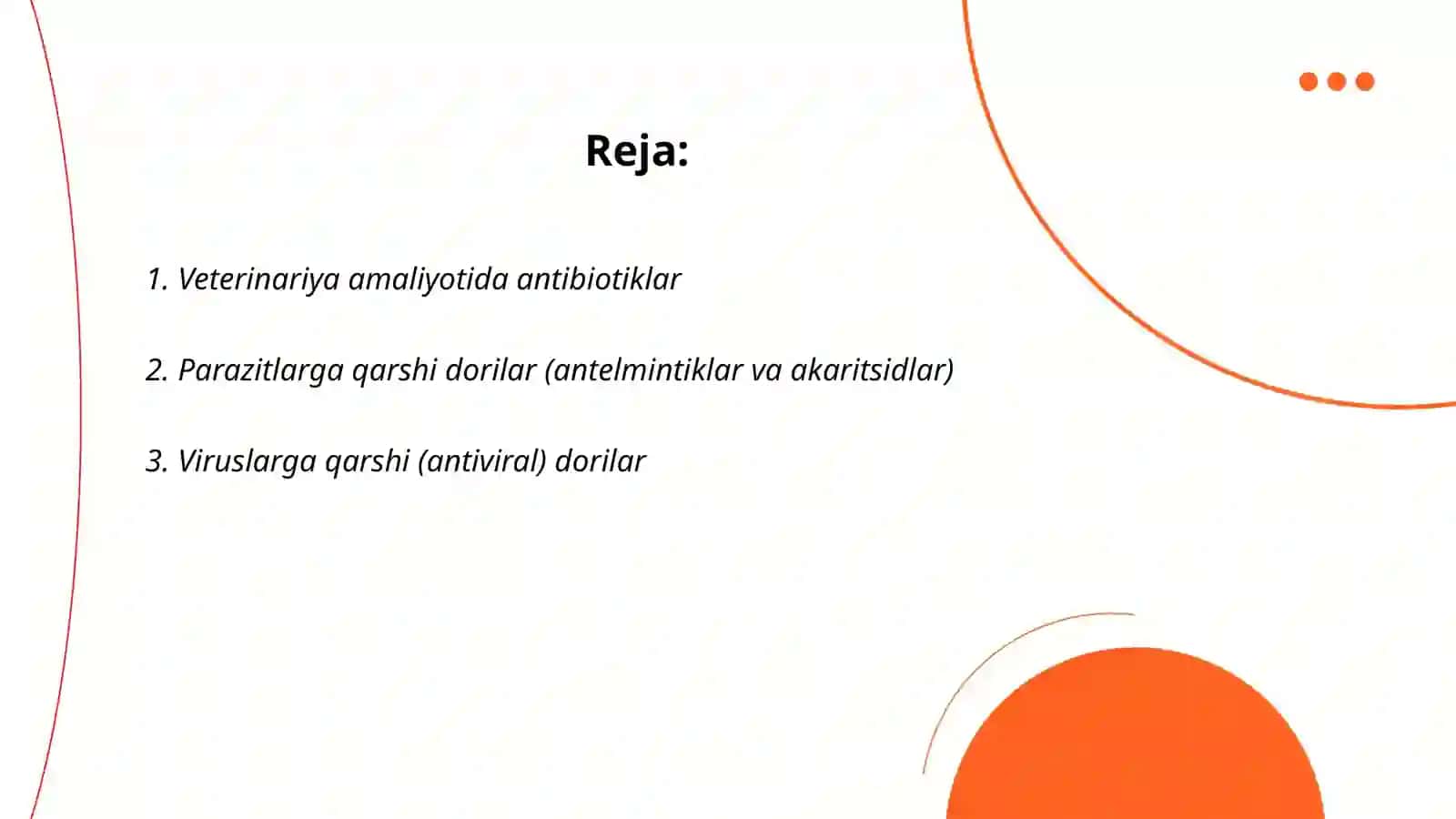 Veterinariya amaliyotida antibiotiklar 2
