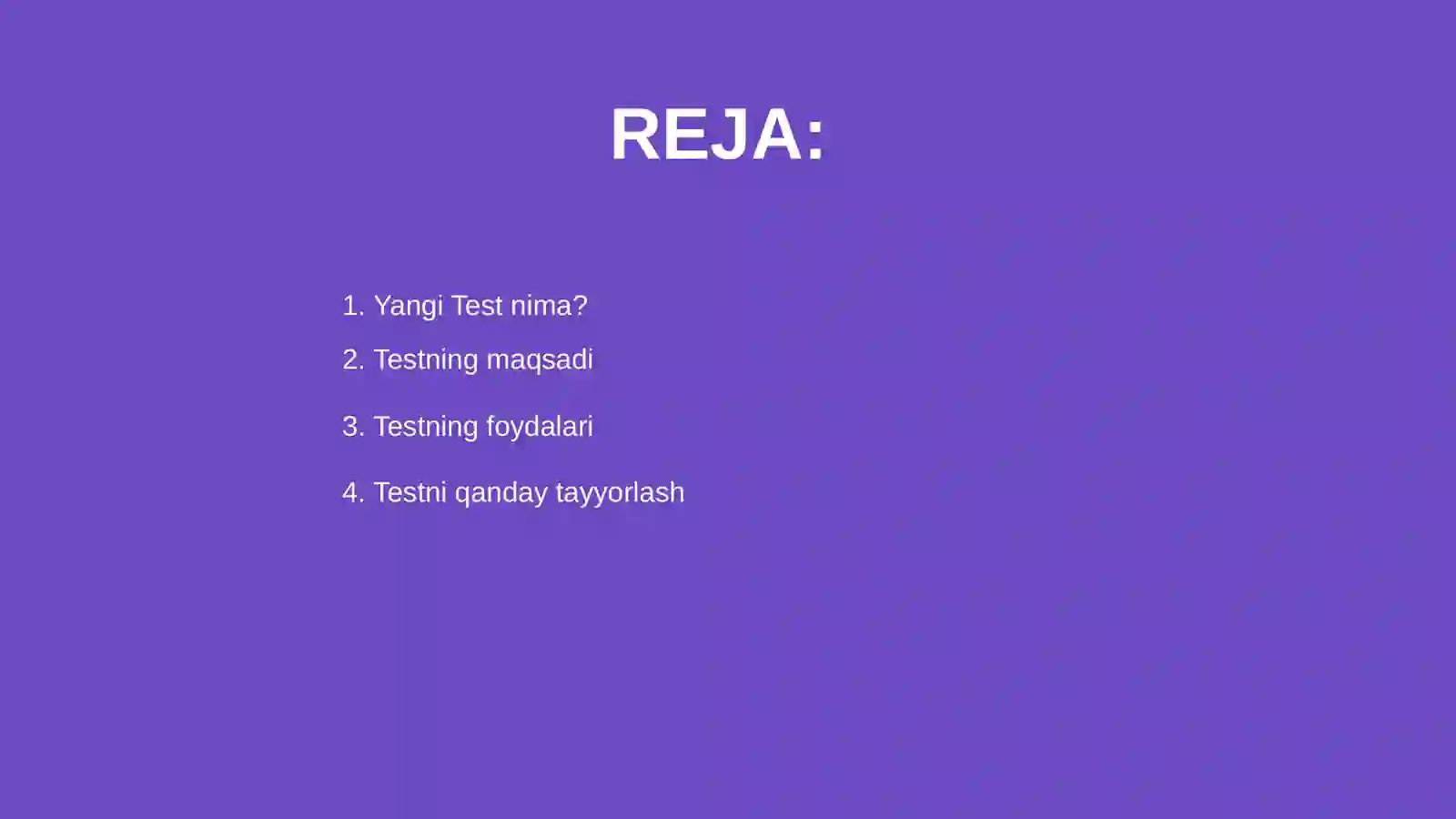 Yangi Test 2