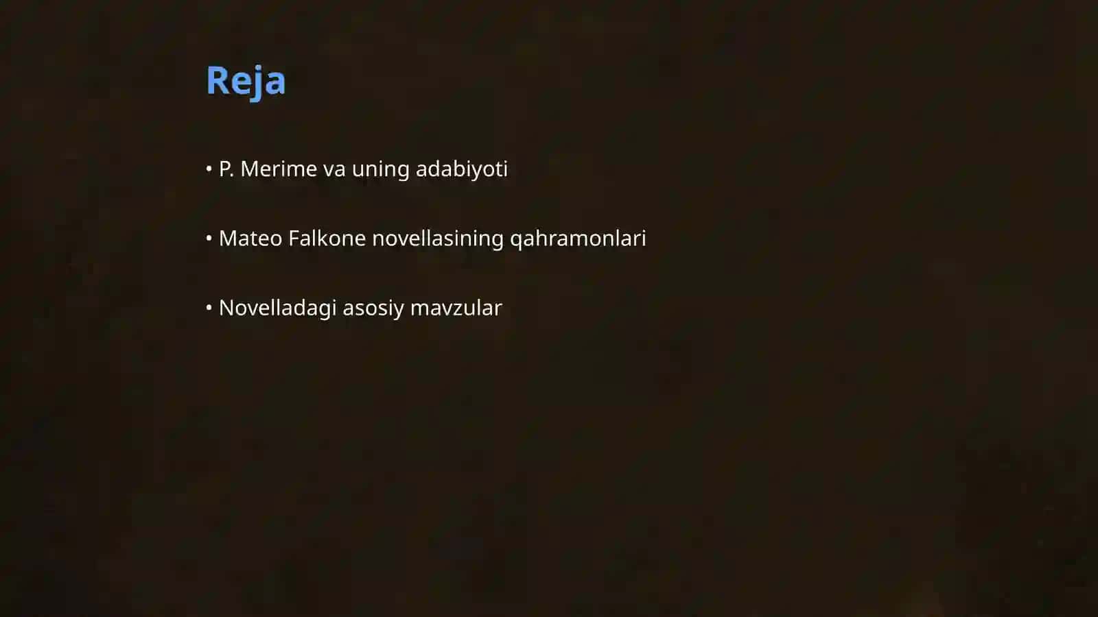 Mateo Falkone novellasi 2
