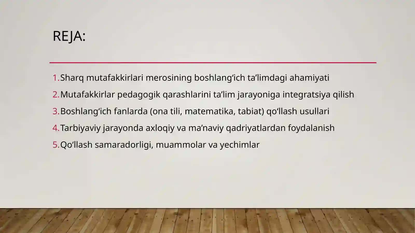 BOSHLANG‘ICH TA’LIM FANLARINI O‘QITILISH JARAYONIDA SHARQ MUTAFAKKIRLARI MEROSIDAN FOYDALANISH 2