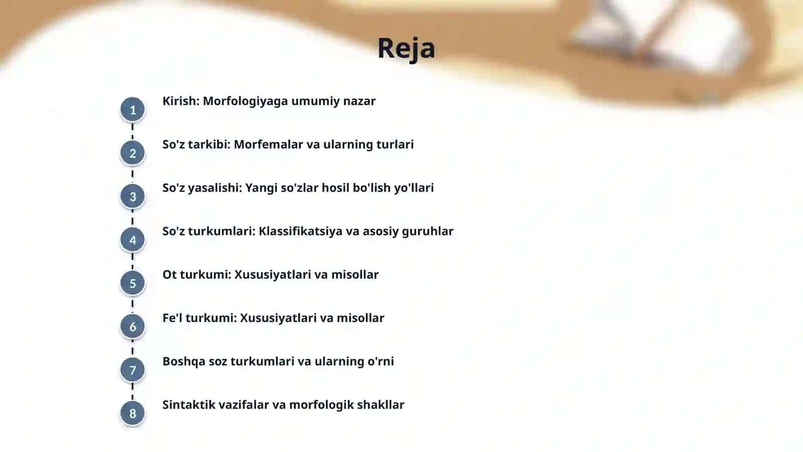 Morfologiya va soz turkumlari 2