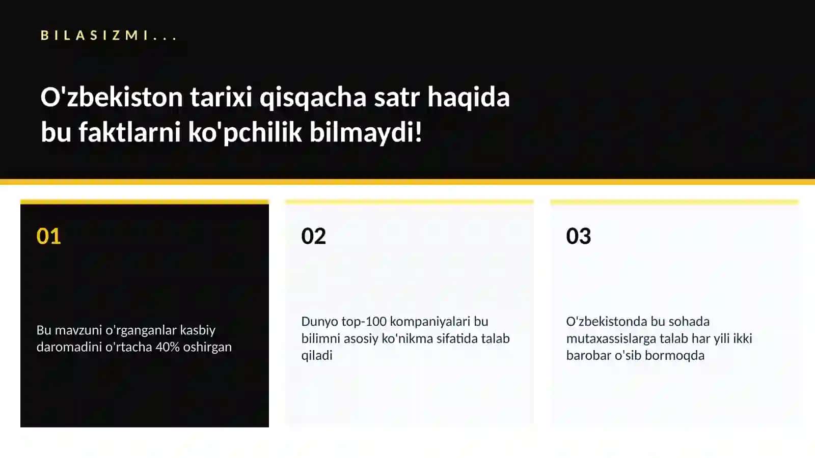 O'zbekiston tarixi qisqacha satr 2