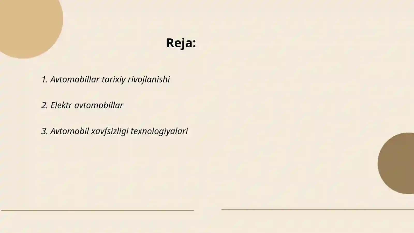 Avtomobillar tarixiy rivojlanishi 2