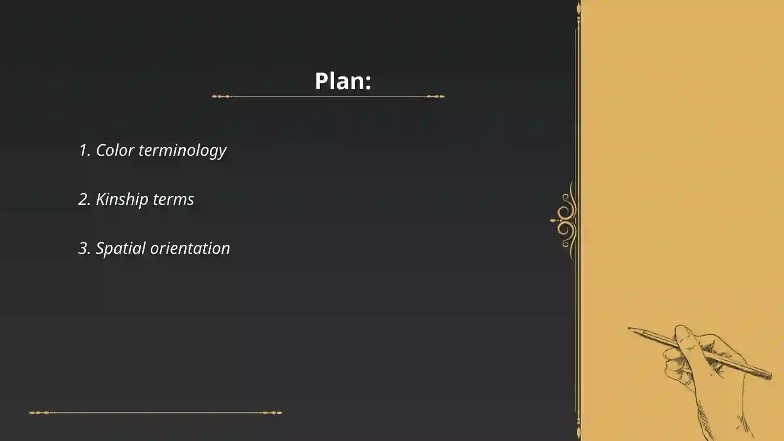 Semantic typology 2