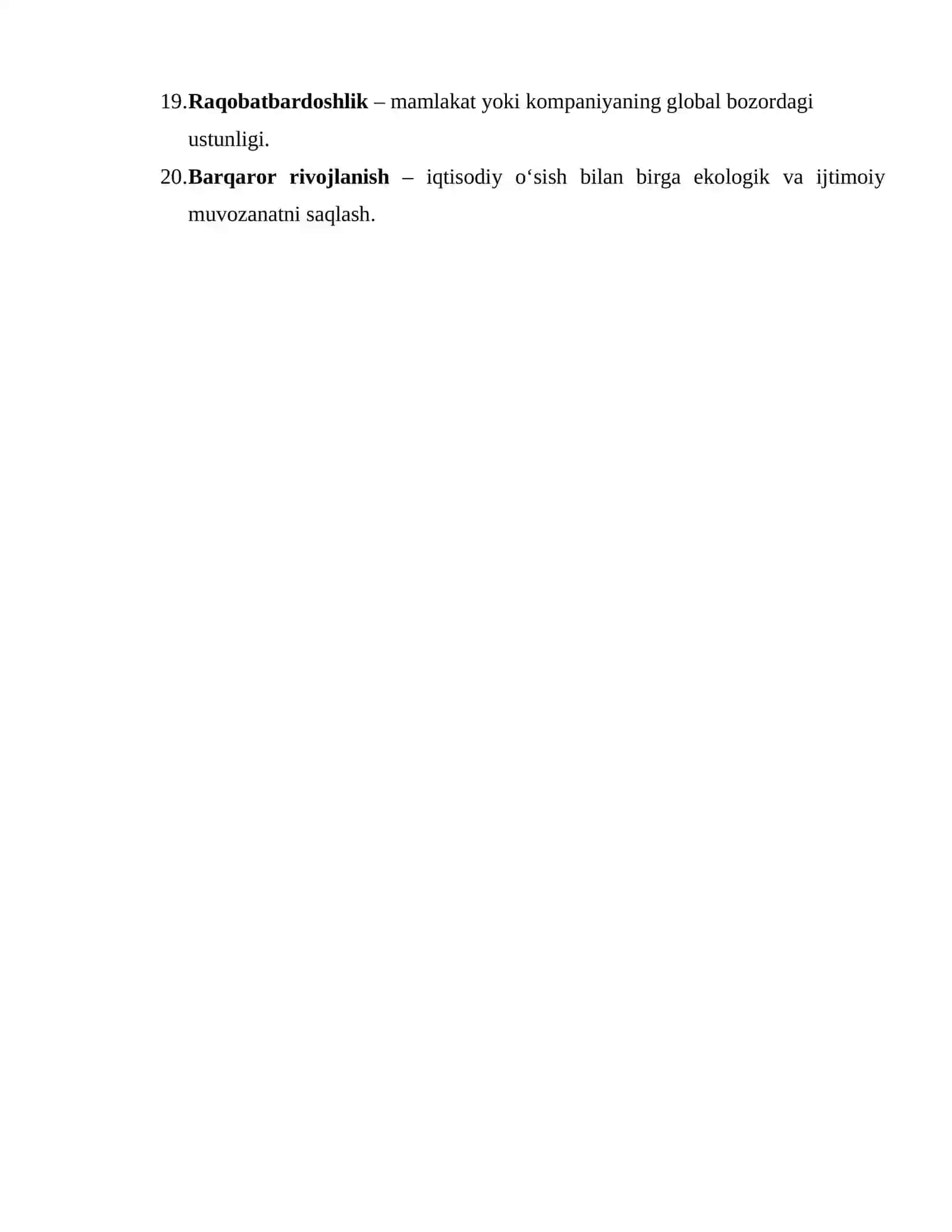 Jahon iqtisodiyotining rivojlanishida XIMning faoliyati va xususiyati 2