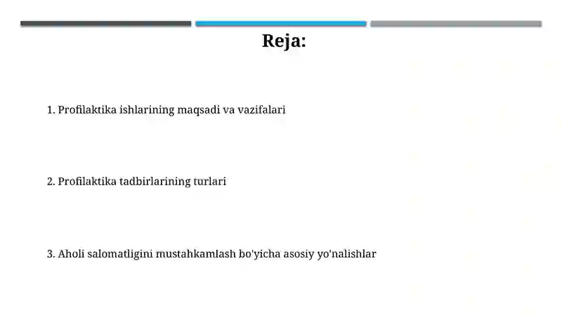 Profilaktika ishlarining maqsadi va vazifalari 2