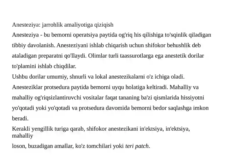 Anesteziya 2