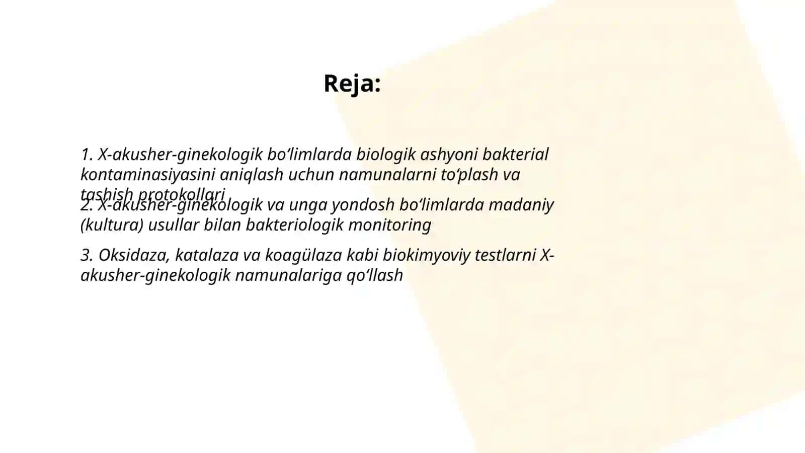 Biologik ashyoni bakterial kontaminasiyasini biokimyoviy usulda aniqlash 2