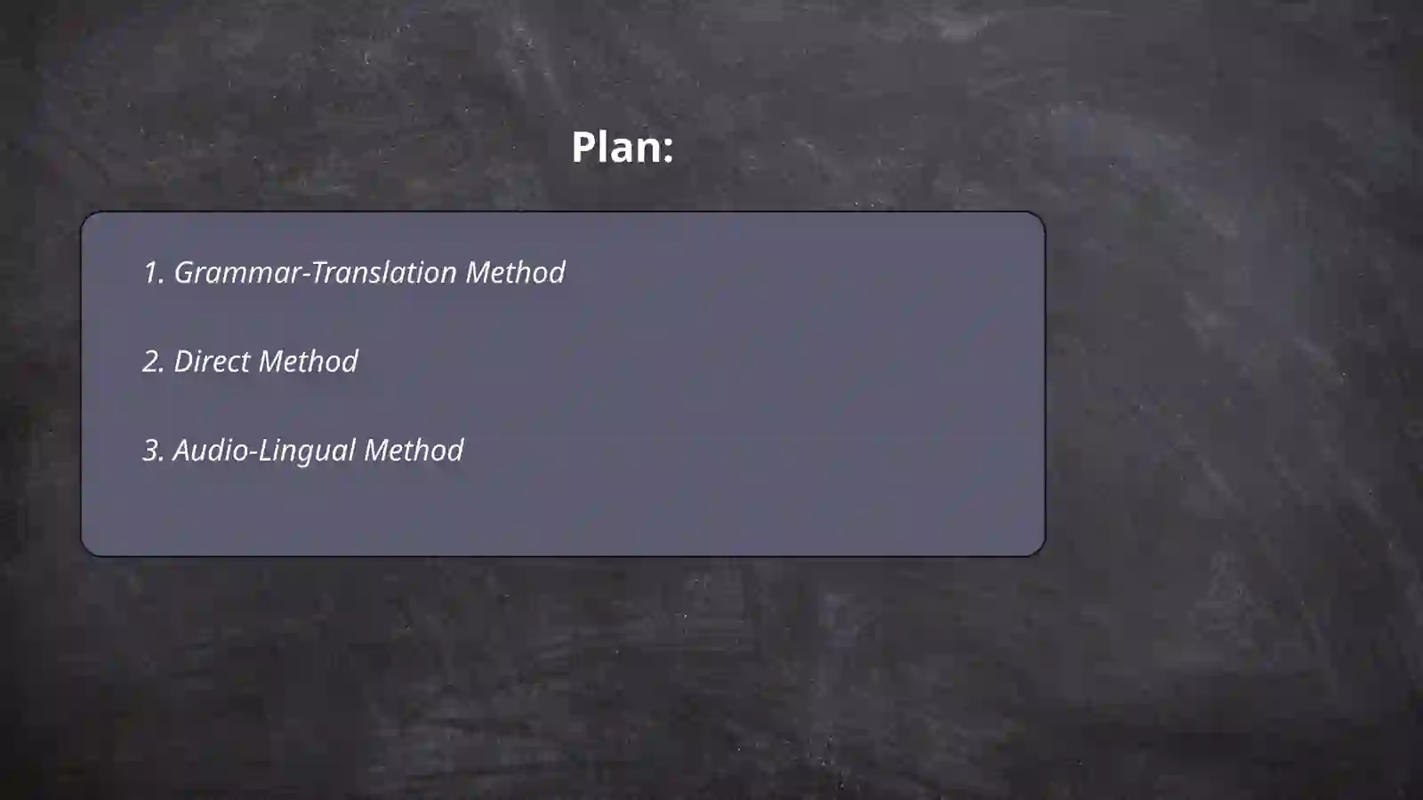 Approaches, Methods and Techniques in Language Teaching 2