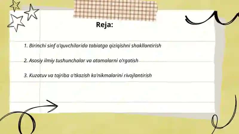 "Tabiiy fanlar" fanining maqsad va vazifalari 2