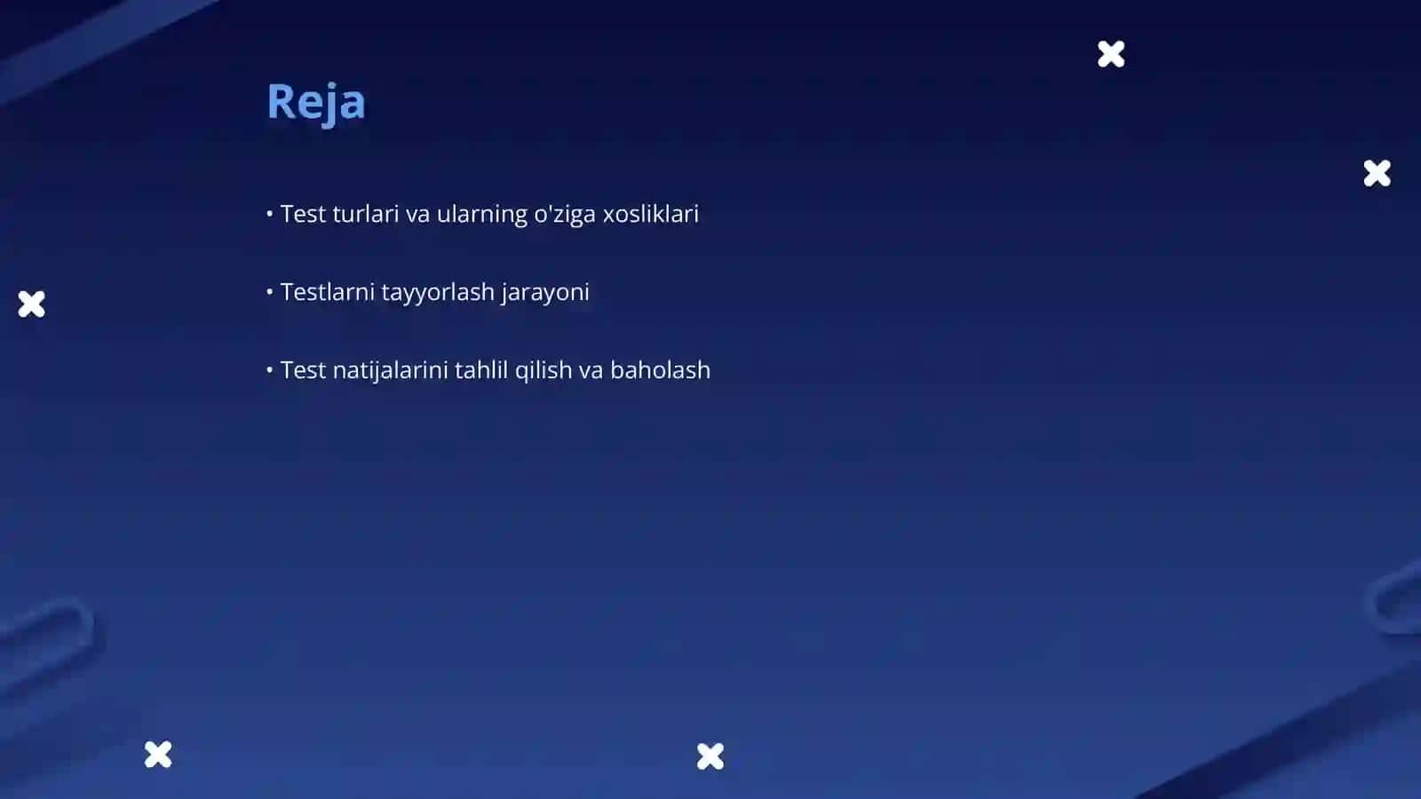 Testlar 2