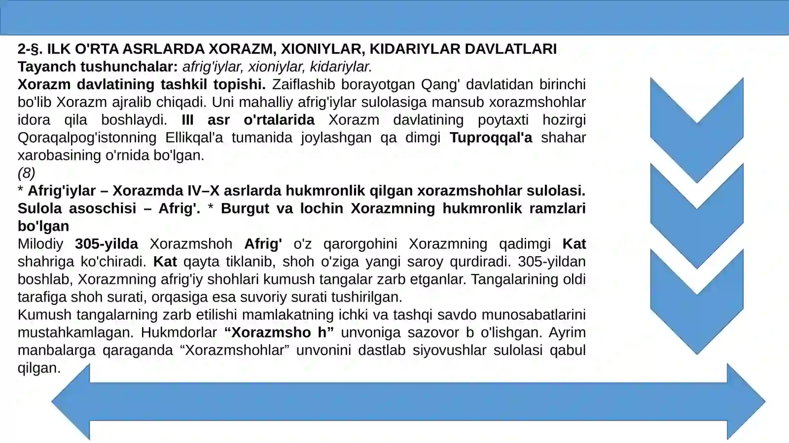 O’ZBEKISTON TARIX 2