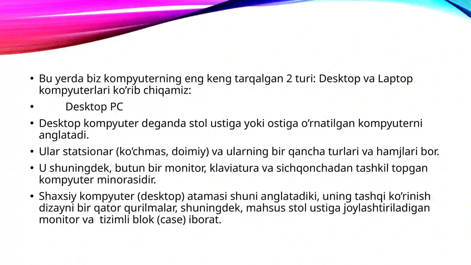 Desktop PC 2