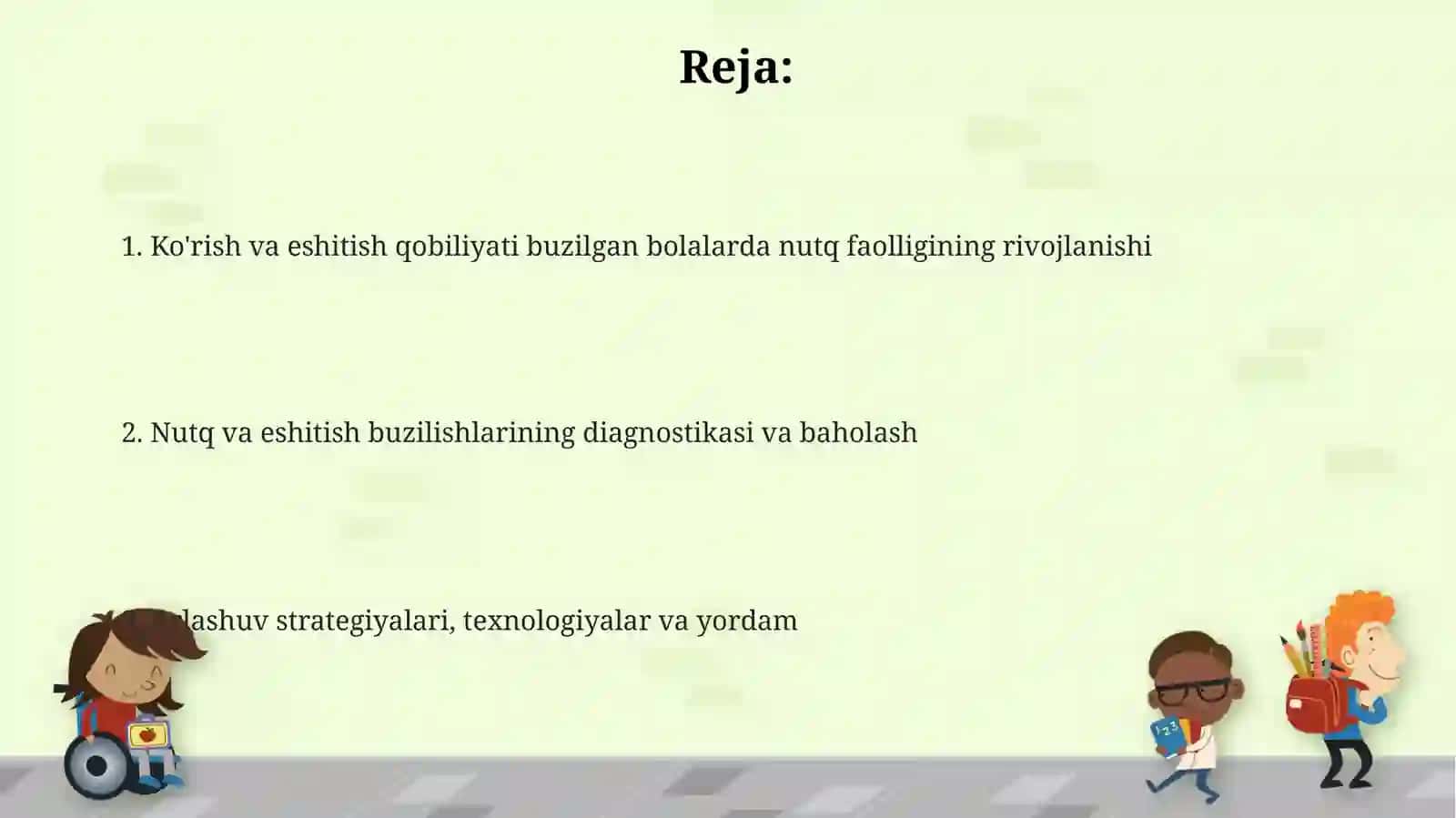 Me'yorda va eshitishida nuqsoni boʻlgan holatlarda nutqiy faoliyatining rivojlanishi 2