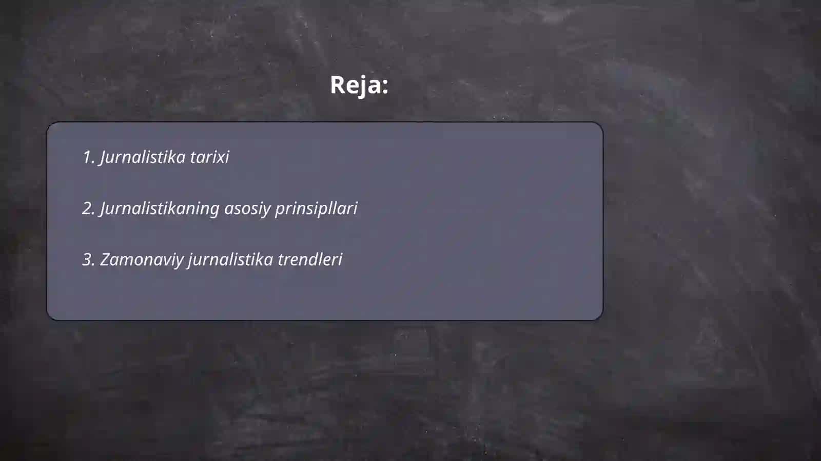 Jurnalistika tarixi 2