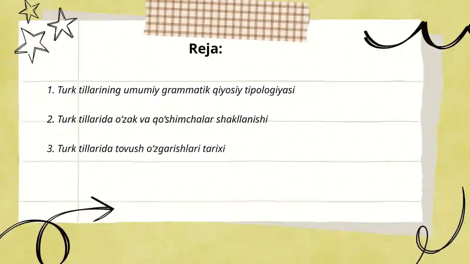 Turk tillar grammatik qurilishining tarixiy tipologik xususiyatlari 2
