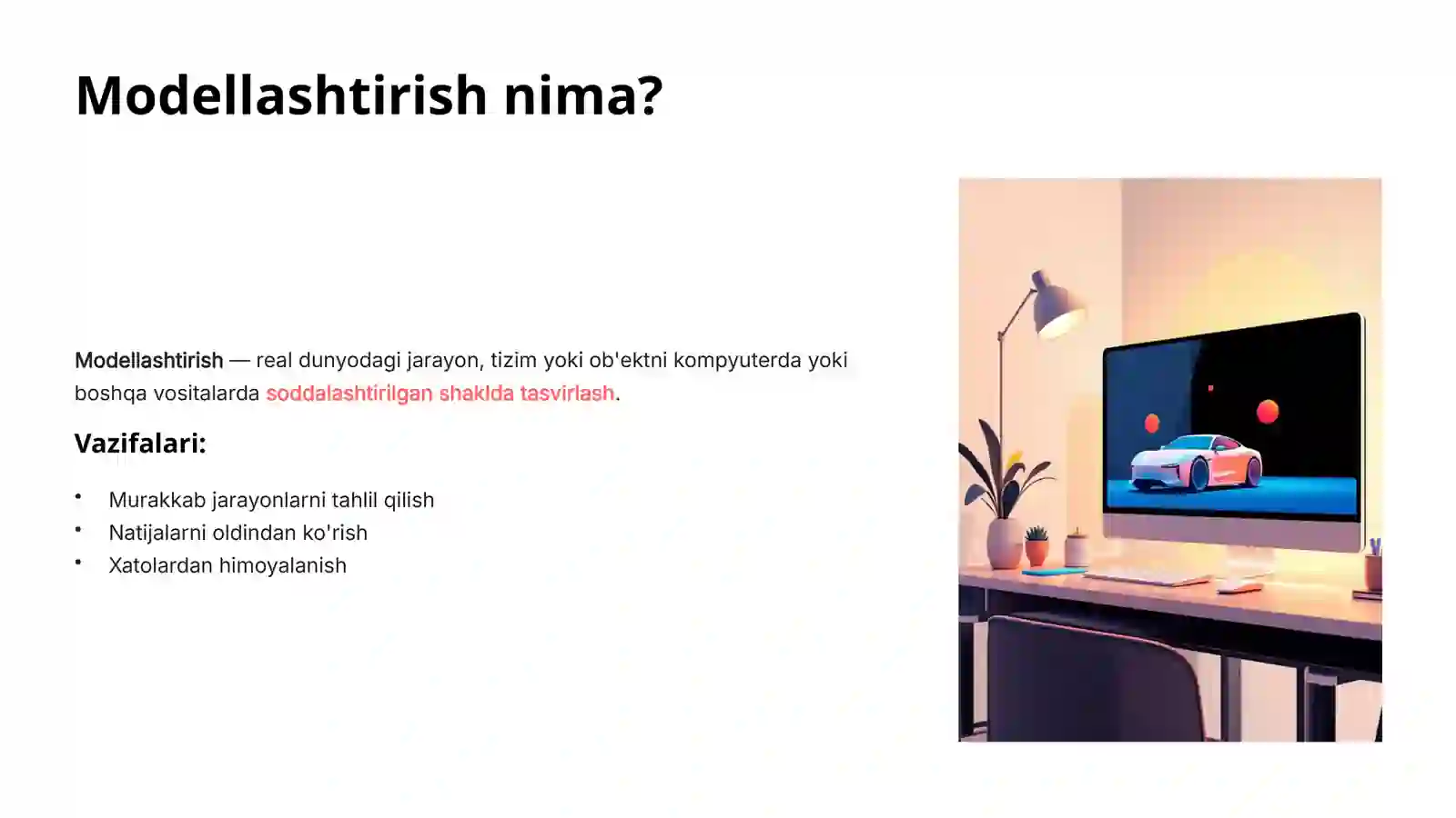 Modellashtirish va Simulyatorlar 2