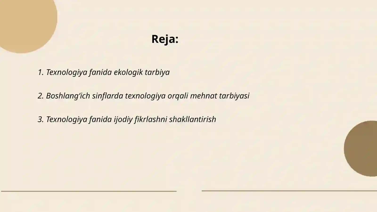 Texnologiya fanida ekologik tarbiya 2