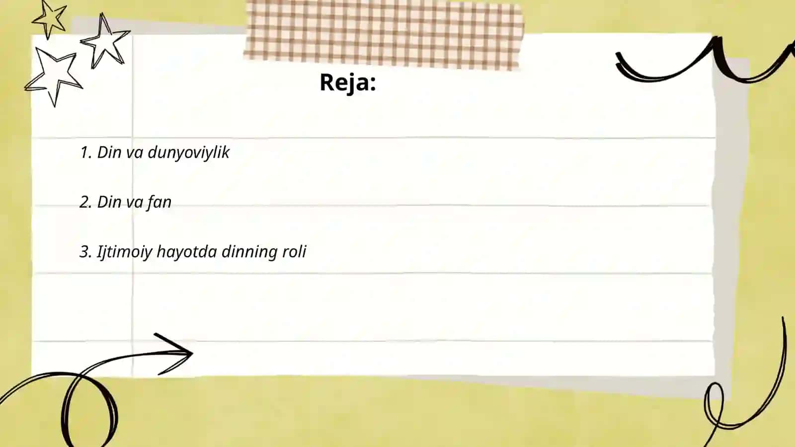 Din va dunyoviylik 2