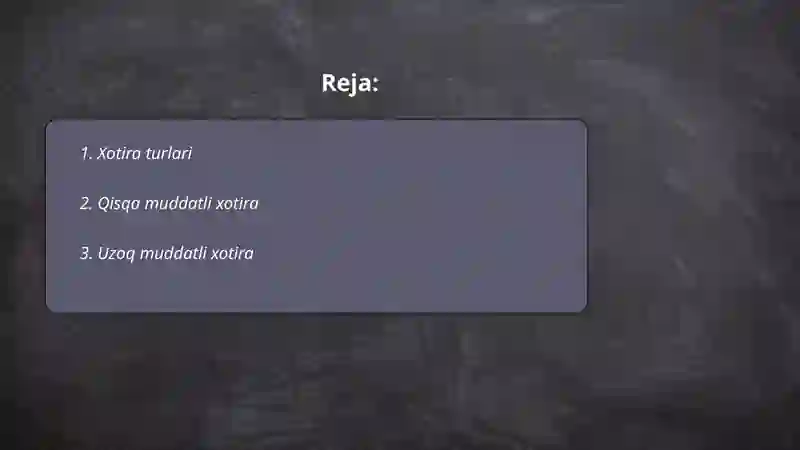 Xotira 2