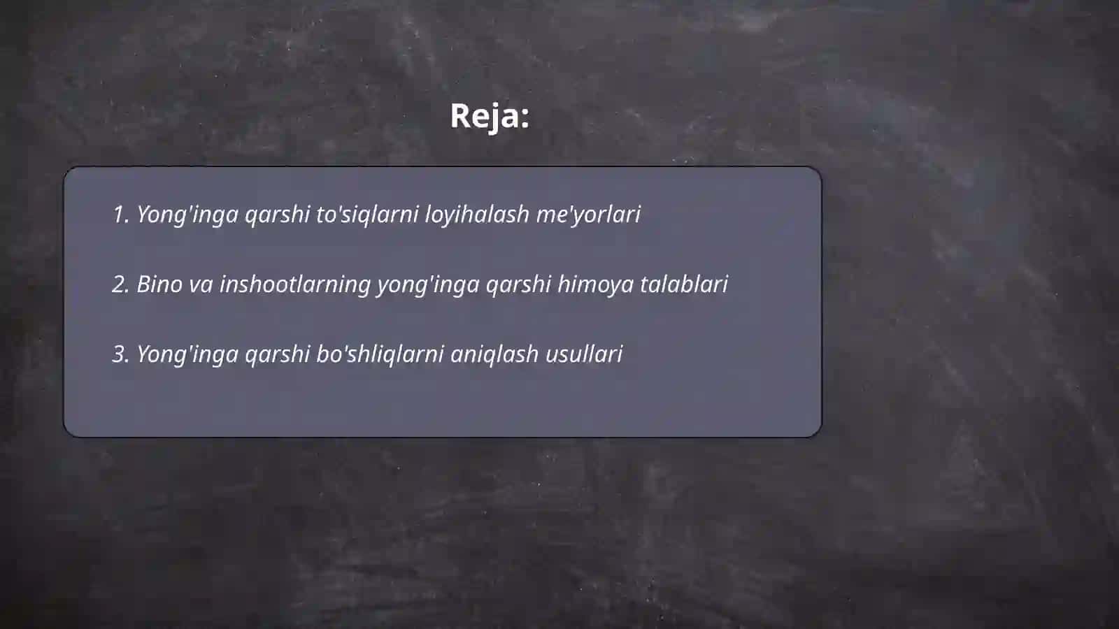 Yong'inga qarshi to'siqlar,bino va inshiotlar orasidagi bo'shliq masofalar 2