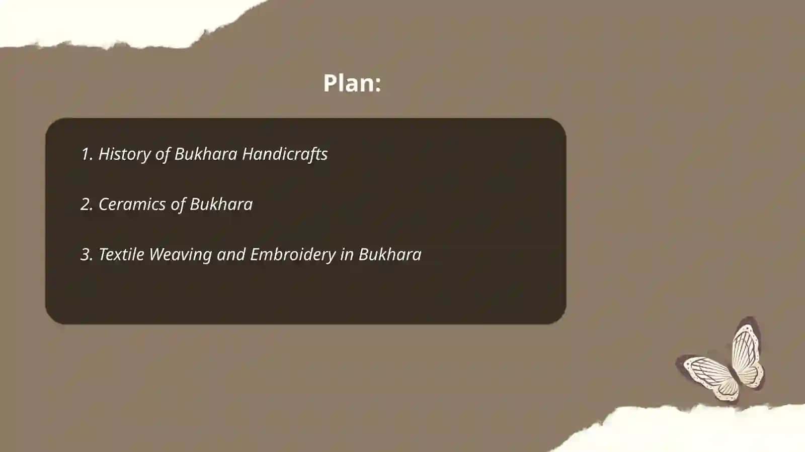 History of Bukhara Handicrafts 2