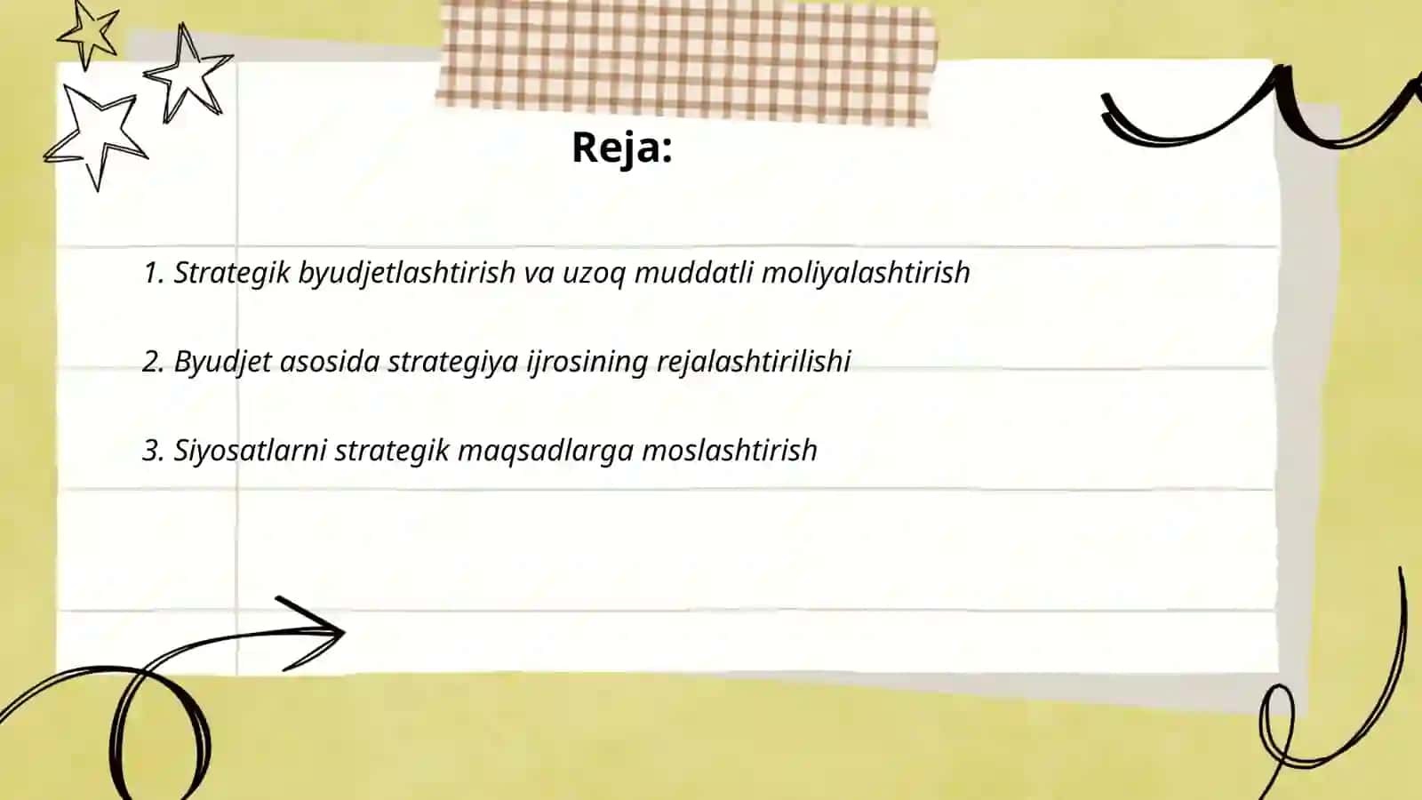 Strategiyani bajarish: byudjetlar, siyosatlar, eng yaxshi tajriba, quwvatlash va mukofatlash tizimi 2