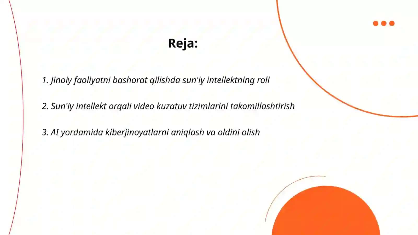 Sun'iy intellekt bilan huquqbuzarliklarni aniqlash va oldini olish 2