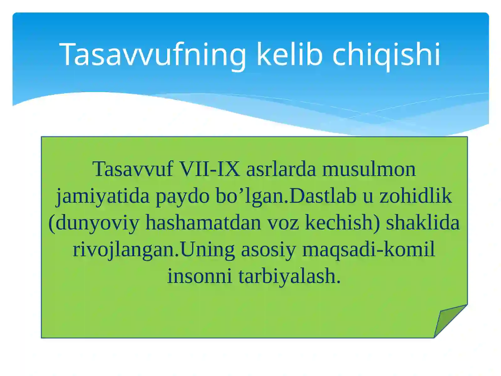 Tasavvuf 2