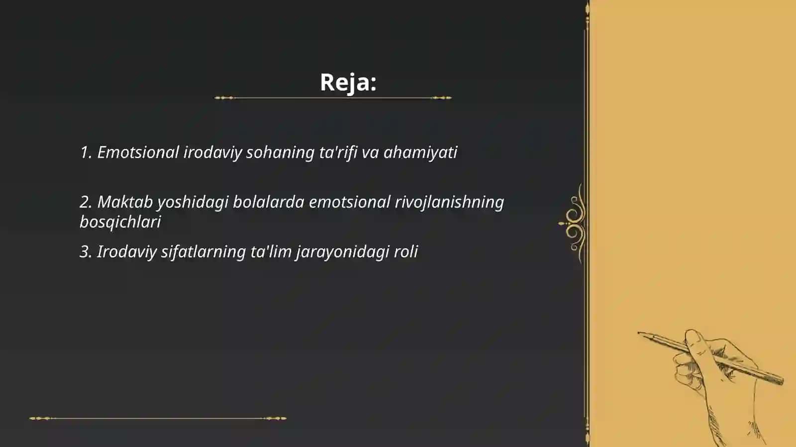 Emotsional irodaviy soha va uni maktab yoshidagi bola shaxsining bilish faolligini rivojlanishidagi ahamiyati 2