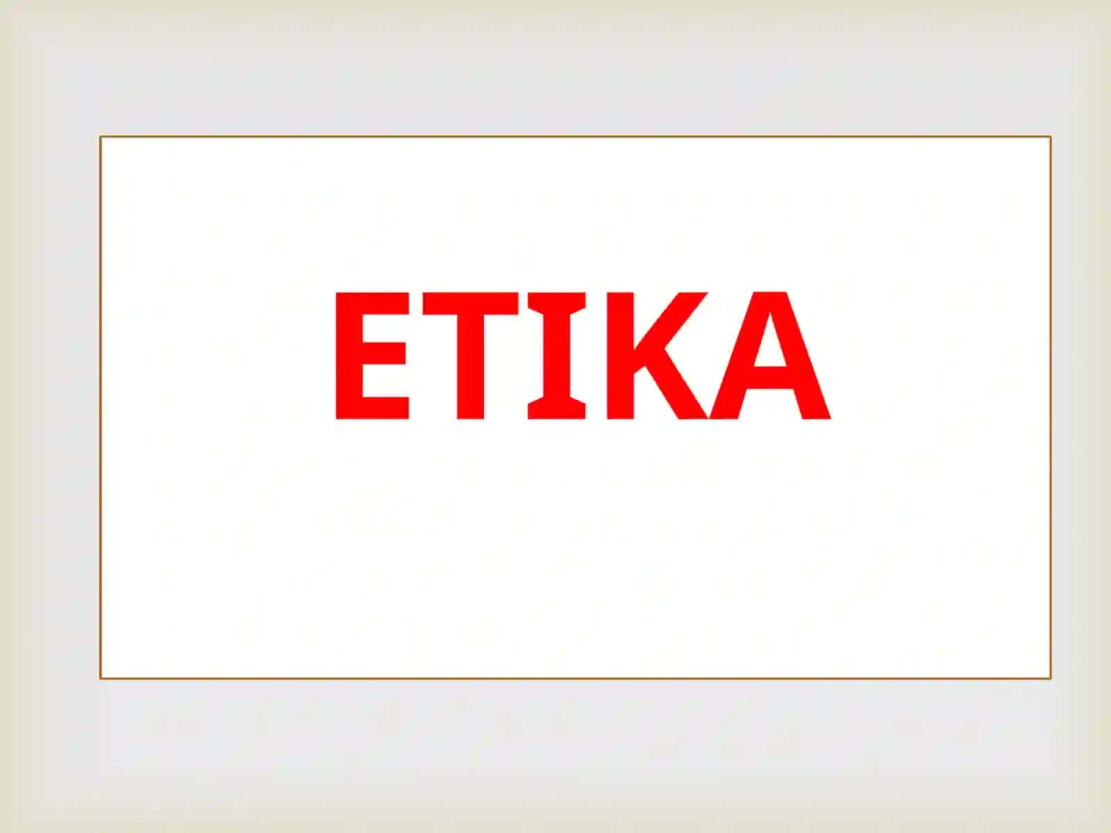 Etika 2