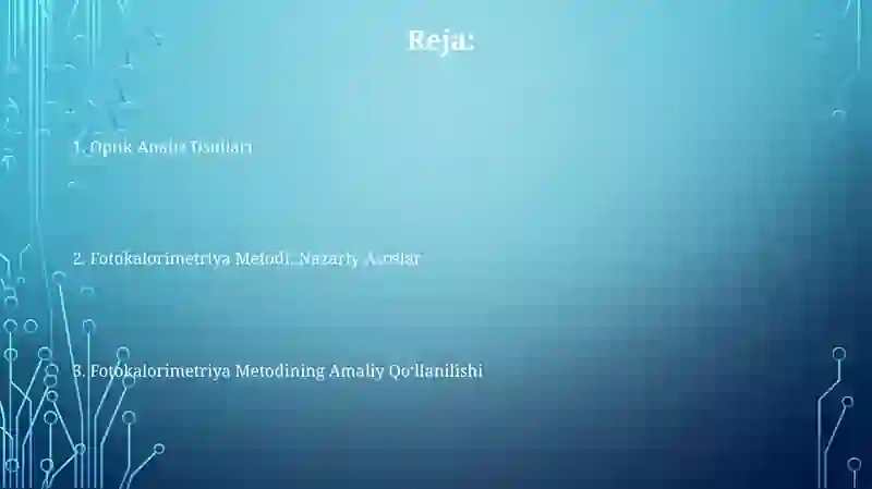 Optik Analiz Usullari 2