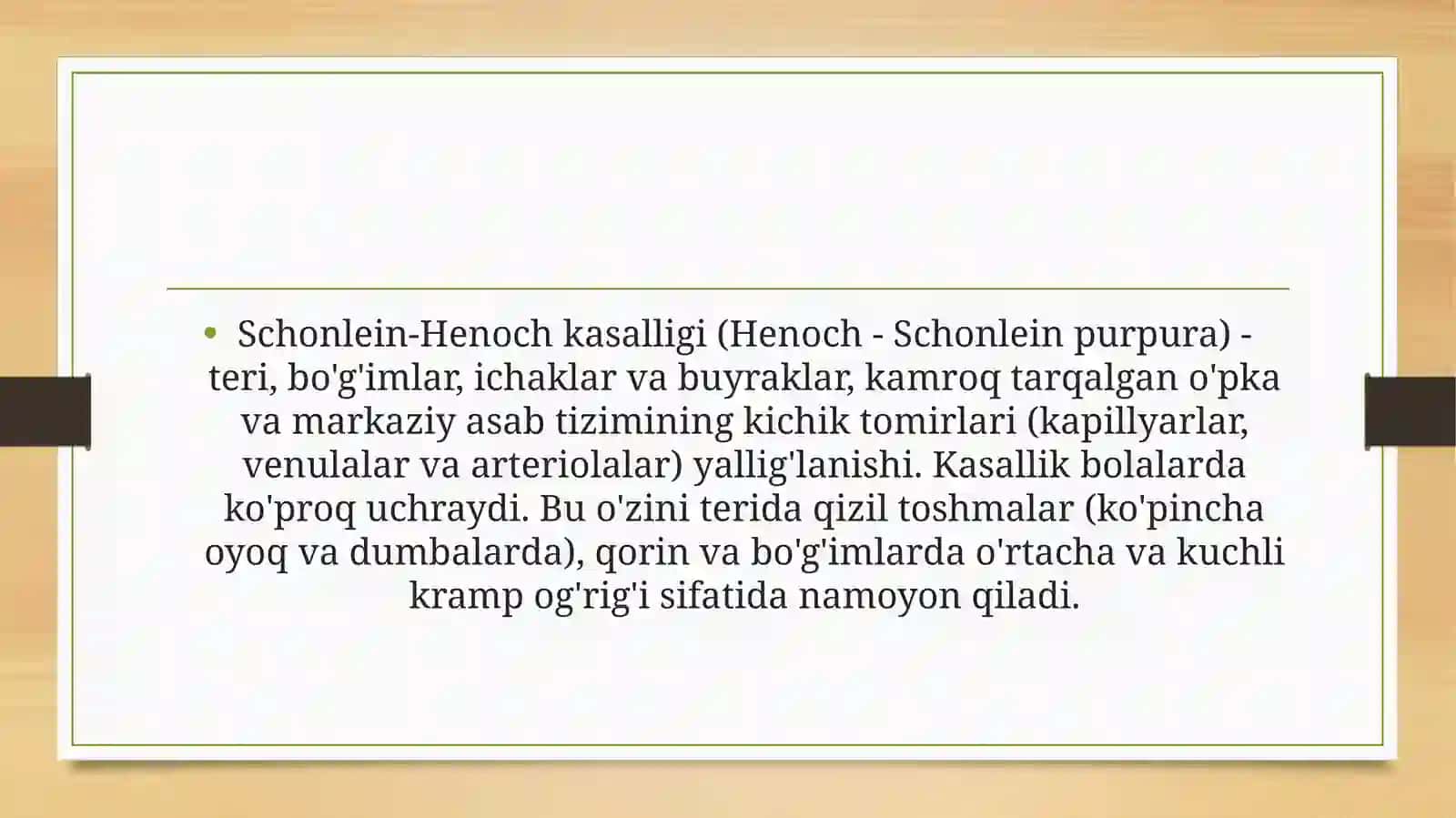 Schonlein-Henochkasalligi(Henoch -Schonleinpurpura) 2
