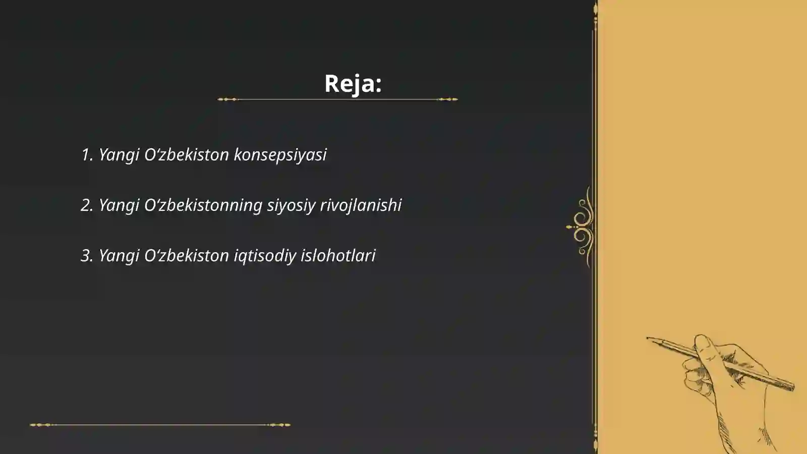 Yangi Ôzbekiston tarixi 2