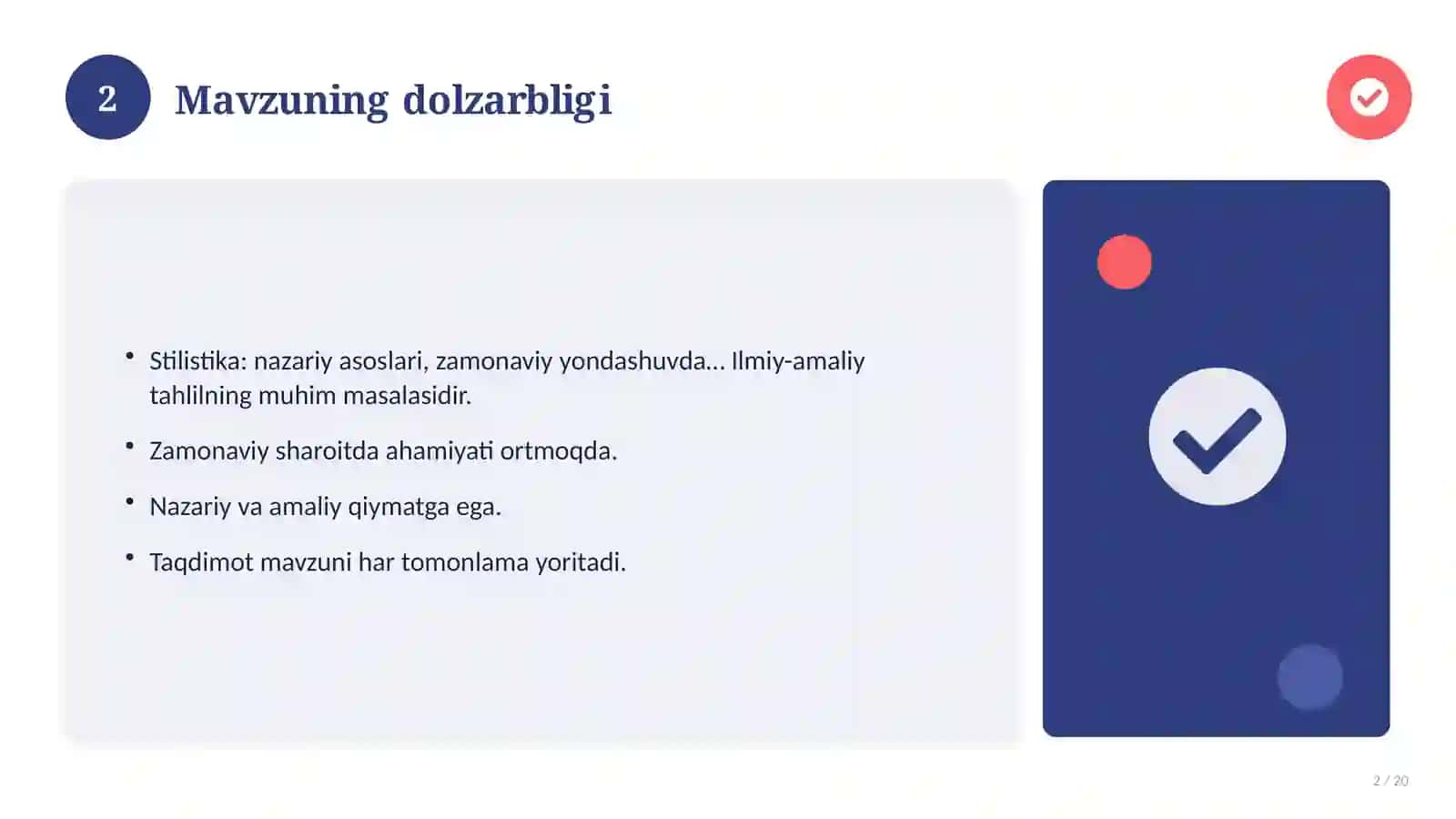 Stilistika: nazariy asoslari, zamonaviy yondashuvda (Esse) 2