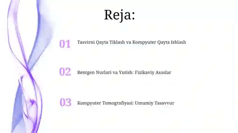 Kompyuter Tomografiyasi: Umumiy Tasavvur 2