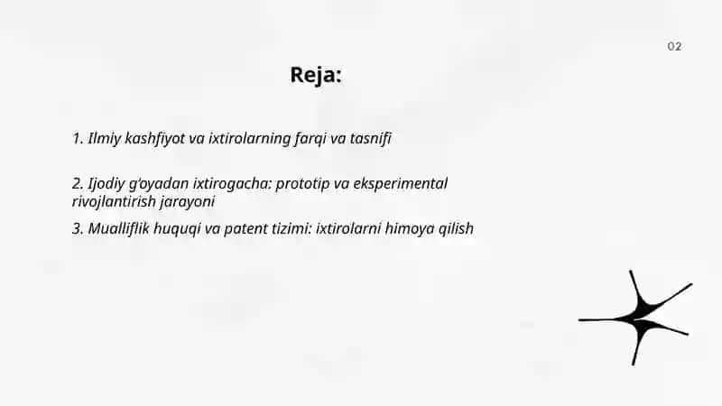 Ilmiy kashfiyotlar, ixtirolar va ularning tijoratlashtirish jarayonlari 2