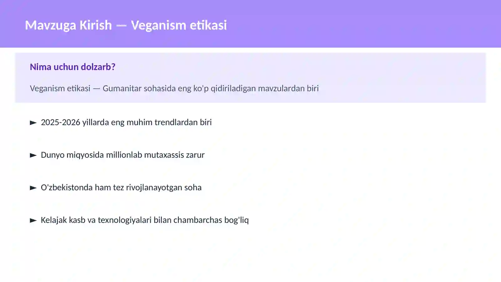 Veganism etikasi 2
