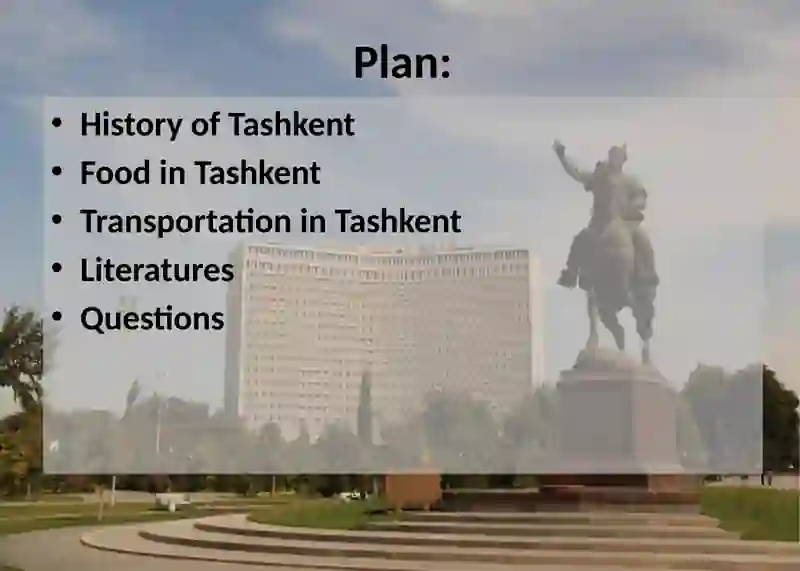 TASHKENT IS MY NATIVE TOWN 2