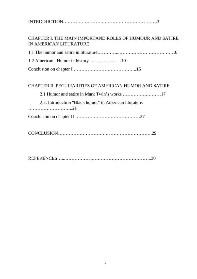 The Role of Humor and Satire in American Literature 2