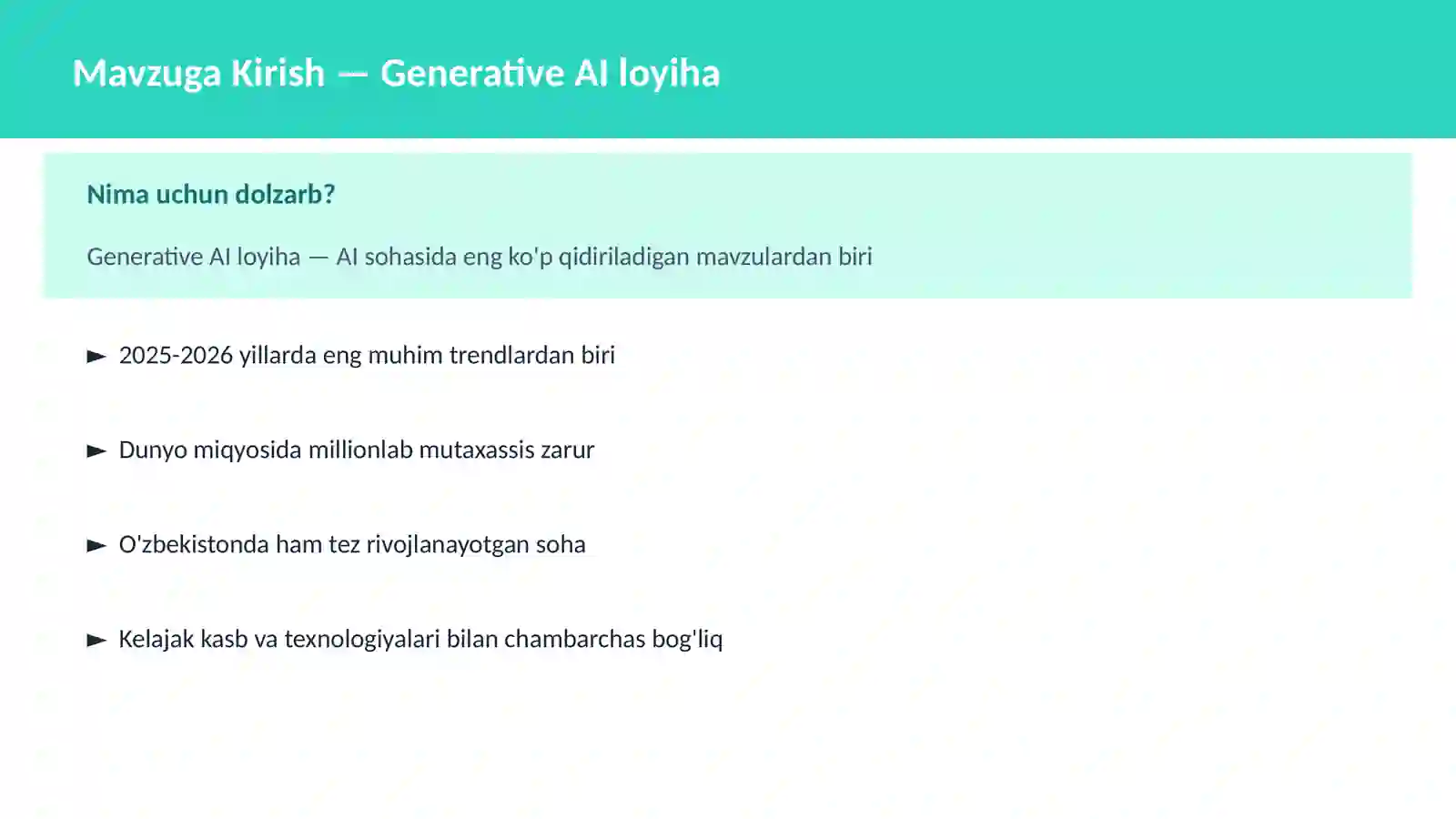 GENERATIVE AI VA LLM 2