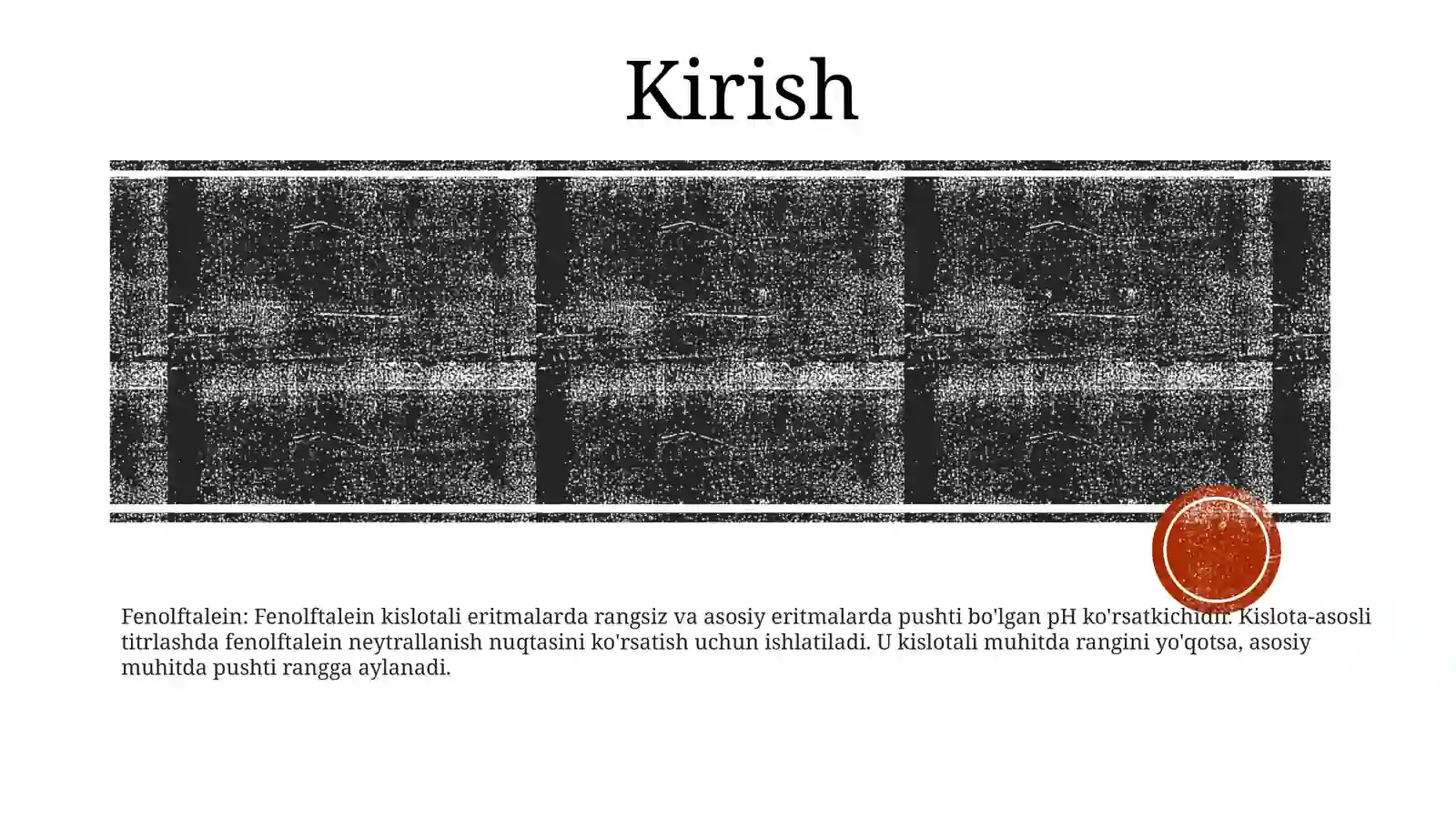 Kislota-Asosli Titrlash 2