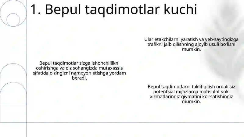 Tekin Taqdimotlar 2